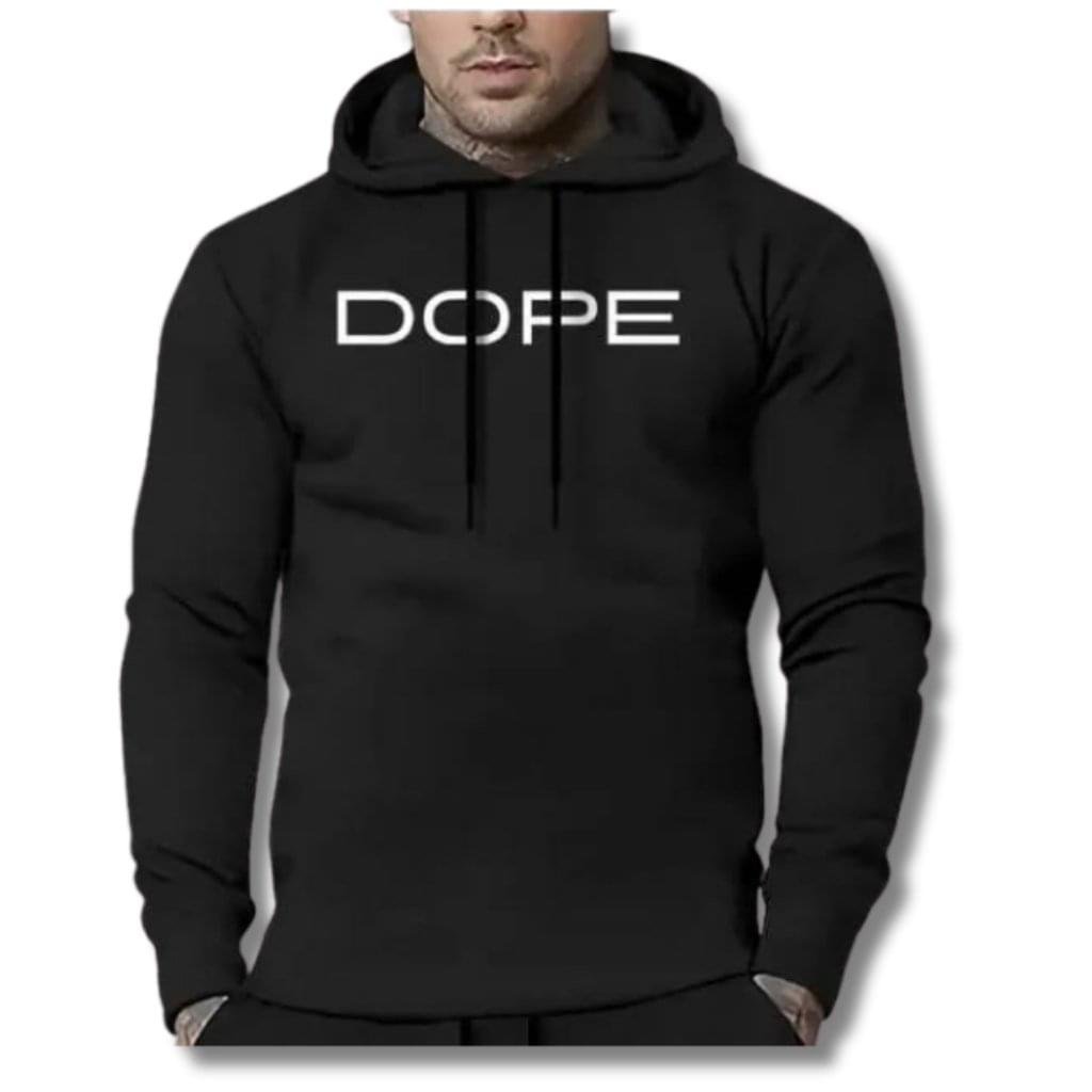 Premium Comfortable 2 PCs Men's Fleece Printed Hoodie Track Suit