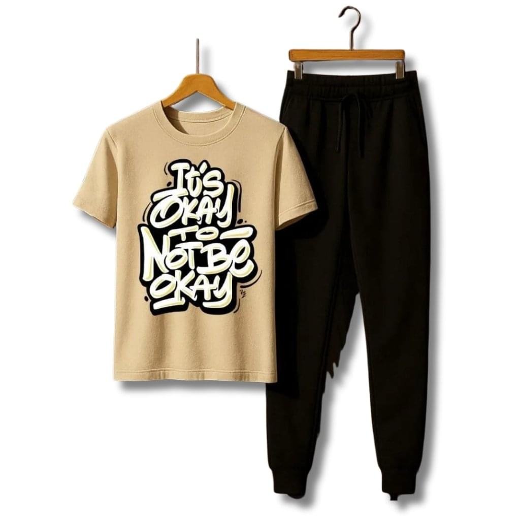 Premium Comfortable 2 PCs Men's Jersey Printed Track Suit